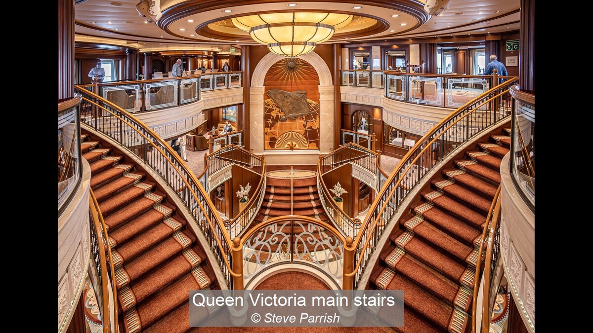 Queen Victoria main stairs